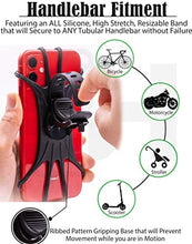 Load image into Gallery viewer, Bike Phone Mount, Silicone Phone Holder for Bike, HiGrip Bicycle Accessories for iPhone 7 8 9 X XR XS 11 Plus Pro Max | Samsung Galaxy Note S6 S7 S8 S9 S10 S20
