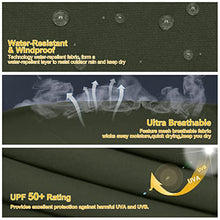 Load image into Gallery viewer, MOCOLY Women's Hiking Capris Pants Outdoor Lightweight Quick Dry Water Resistant UPF 50 Cargo Pants with Zipper Pockets Army Green XXL
