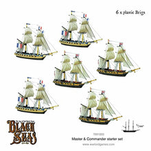 Load image into Gallery viewer, Black Seas The Age of Sail Master &amp; Commander Starter Set Table Ship Top Combat Battle War Game 791510001
