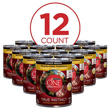 Load image into Gallery viewer, Purina ONE Grain Free, Natural Pate Wet Dog Food, SmartBlend True Instinct With Real Turkey &amp; Venison - (12) 13 oz. Cans
