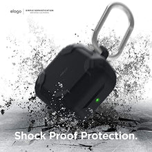 Load image into Gallery viewer, elago Armor Case Compatible with Samsung Galaxy Buds 2 Case (2021) / Galaxy Buds Pro Case (2021) / Galaxy Buds Live Case (2020) [US Patent Registered] [Black]
