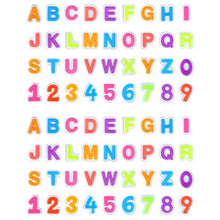 Load image into Gallery viewer, PartyFUN 72PCS Letters Shoes Charms GLOW IN THE DARK Shoes Charms for Clog Shoes &amp; Wristband Bracelet Party Gifts
