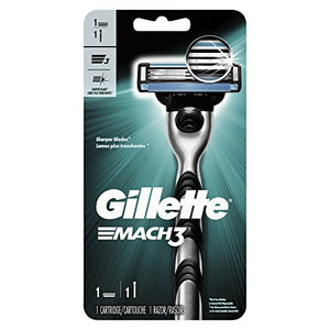 Gillette Mach3 Men's Razor Handle + 1 Blade Refill