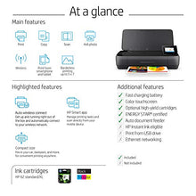 Load image into Gallery viewer, HP OfficeJet 250 All-in-One Portable Printer with Wireless &amp; Mobile Printing, Works with Alexa (CZ992A), Black, Normal
