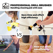 Load image into Gallery viewer, Holikme 20Piece Drill Brush Attachments Set, Scrub Pads &amp; Sponge, Buffing Pads, Power Scrubber Brush with Extend Long Attachment, Car Polishing Pad Kit
