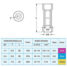Load image into Gallery viewer, TICONN 200PCS Heat Shrink Butt Connectors Kit, Insulated Waterproof Electrical Marine Automotive Wire Crimp Terminals, Butt Splice (3 Colors / 3 Sizes)
