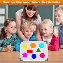 Load image into Gallery viewer, Desktop Foldable Whiteboard 16"x12" - Tabletop Dry Erase Board with Markers - Double Sided Small Magnetic Desk Whiteboard - Clean Portable White Board for Kids, Teachers, Students, Home, School
