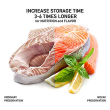 Load image into Gallery viewer, Wevac Vacuum Sealer Bags 8x50 Rolls 2 pack for Food Saver, Seal a Meal, Weston. Commercial Grade, BPA Free, Heavy Duty, Great for vac storage, Meal Prep or Sous Vide
