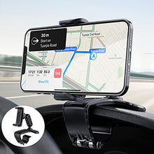 Load image into Gallery viewer, CORROY Car Phone Holder Mount Dashboard Clip Cell Phone Holder for Car Sun Visor, Rearview Mirror, Compatible with 4.7 to 6.5 inch Phones
