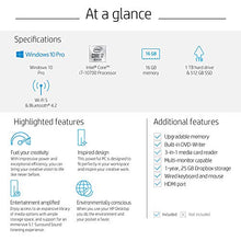 Load image into Gallery viewer, HP ENVY Desktop Computer, Intel Core i7-10700, 16 GB RAM, 1 TB Hard Drive &amp; 512 GB SSD Storage, Windows 10 Pro (TE01-1022, 2020 Model)
