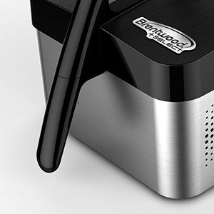 Brentwood Select AF-32SS Rapid Electric Air Fryer Timer & Temp.Control, 3.4 Quart, Stainless Steel