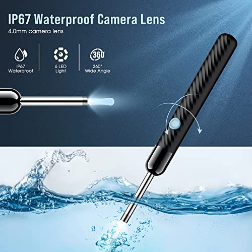 Load image into Gallery viewer, Ear Wax Removal - Earwax Remover Tool with 8 Pcs Ear Set - Ear Cleaner with Camera - Earwax Removal Kit with Light - Ear Camera with 6 Ear Spoon - Ear Cleaner for Kids, Adults & Pets