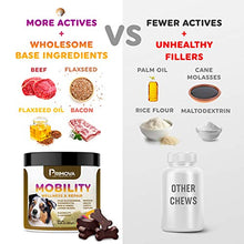 Load image into Gallery viewer, Primova Glucosamine for Dogs - Advanced Hip &amp; Joint Support for Dogs with Chondroitin, Turmeric, MSM, Manganese and Astaxanthin - Dog Joint Supplement Soft Chews for Arthritis Pain Relief
