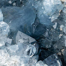 Load image into Gallery viewer, Astro Gallery of Gems Blue Celestite Cluster Geode from Sankoany, Ketsepy Mahajanga, Madagascar (20 lbs) - BC57
