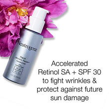 Load image into Gallery viewer, Neutrogena Rapid Wrinkle Repair Daily Retinol Anti-Wrinkle Moisturizer, Anti-Wrinkle Face &amp; Neck Retinol Cream with Hyaluronic Acid, Retinol &amp; Glycerin with SPF 30 Sunscreen, 1 fl. oz
