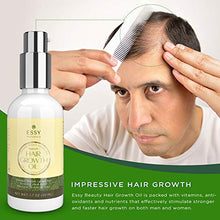 Load image into Gallery viewer, Natural Hair Growth Oil with Caffeine and Biotin - Hair Growth Oil for Stronger, Thicker, Longer Hair 1.7 oz
