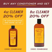 Load image into Gallery viewer, Leather Honey Leather Conditioner, Best Leather Conditioner Since 1968. For Use on Leather Apparel, Furniture, Auto Interiors, Shoes, Bags and Accessories. Non-Toxic and Made in the USA!
