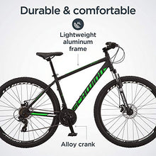 Load image into Gallery viewer, Schwinn High Timber ALX Youth/Adult Mountain Bike, Aluminum Frame and Disc Brakes, 29-Inch Wheels, 21-Speed, Black
