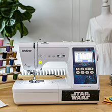 Load image into Gallery viewer, Brother Sewing and Embroidery Machine, 4 Star Wars Faceplates, 10 Downloadable Star Wars Designs, 80 Designs, 103 Built-In Stitches, 4" x 4" Hoop Area, 3.2" Touchscreen, 7 Included Feet
