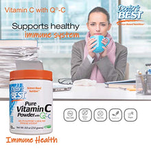 Load image into Gallery viewer, Doctor's Best Vitamin C Powder with Quali-C, Healthy Immune System, Brain, Eyes, Heart and Circulation, Joints, Sourced from Scotland, 250G, 8.8 Ounce (Pack of 1)
