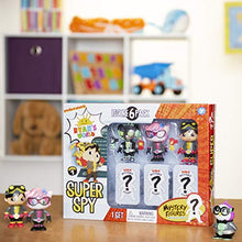 Load image into Gallery viewer, Ryan’s World Super Spy 6 Pack Figures, Mystery Toy, Spy Theme, Mystery Figures, 6 of 8 Possible Figures, Secret Agent, Kids Toy, Accessories, [Amazon Exclusive]
