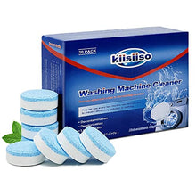 Load image into Gallery viewer, Bathroom Toilet Tank Cleaner 18 Tablets Strong Detergent Ability&amp;Kiisiiso Washing Machine Cleaner Descaler 20 Tablets
