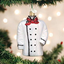 Load image into Gallery viewer, Old World Christmas Collection Glass Blown Ornaments for Christmas Tree Chefs Coat
