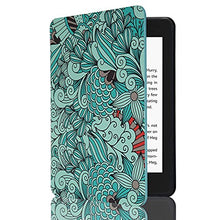 Load image into Gallery viewer, CoBak Kindle Paperwhite Case - All New PU Leather Smart Cover with Auto Sleep Wake Feature for Kindle Paperwhite 10th Generation 2018 Released, Floral
