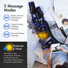 Load image into Gallery viewer, Reathlete Leg Massager, Air Compression for Circulation Calf Feet Thigh Massage, Muscle Pain Relief, Sequential Boots Device with Handheld Controller with Knee Heat Function
