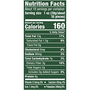 PLANTERS Pistachio Lover's Mix, 1.15 lb. Resealable Canister - Deluxe Pistachio Mix: Pistachios, Almonds & Cashews Roasted in Peanut Oil with Sea Salt - Kosher, Savory Snack