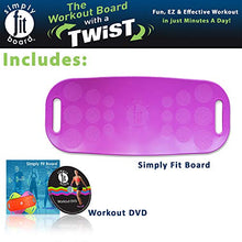 Load image into Gallery viewer, Simply Fit Board - The Workout Balance Board with a Twist, As Seen on TV, Magenta
