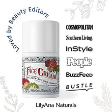 Load image into Gallery viewer, LilyAna Naturals Charcoal Face Scrub 3 Oz and Face Cream 1.7 Oz Bundle - Anti-Aging Facial Exfoliator and Face Cream, Face Moisturizer For Dry Skin, Rose and Pomegranate Extracts - for Women and Men
