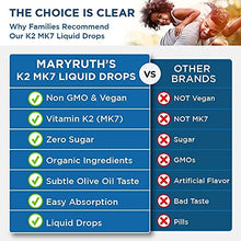 Load image into Gallery viewer, Liquid Ionic Zinc &amp; K2 (MK7) Bundle by MaryRuth&#39;s | Organic Glycerin + Zinc Sulfate, 4oz | Vitamin K2 MK7 Liquid Drops, 1oz | Formulated for Adults &amp; Kids | | Vegan, Non-GMO, Gluten Free
