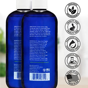 Remedy Soap Tea Tree Body Wash - Pack of 2 | Helps Wash Away Body Odor, Soothe Athlete's Foot, Ringworm, Jock Itch, Yeast Infections and Skin Irritations | Shower Gel for Women/Men | 100% Natural with Tea Tree Oil, Mint & Aloe (12 oz)