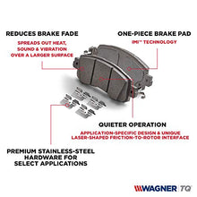 Load image into Gallery viewer, Wagner ThermoQuiet QC1451 Ceramic Disc Brake Pad Set
