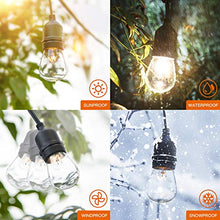 Load image into Gallery viewer, addlon Screw Hooks for Hanging Incandescent String Lights 40 Pcs with Safety Buckle
