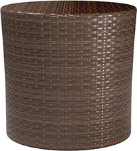 Load image into Gallery viewer, Christopher Knight Home Keaton Wicker Barrel Side Table, Multibrown
