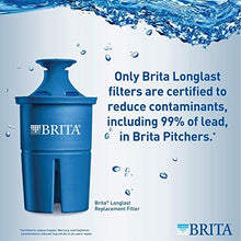Load image into Gallery viewer, Brita Longlast Water Filter Replacement Filter for Pitcher and Dispensers, Reduces Lead,BPA Free 4 Count
