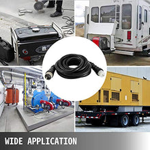 Load image into Gallery viewer, Mophorn 50Ft 50A Generator Extension Cord STW 6/3 + 8/1 AWG 100% Copper Generator Power Cord NEMA SS2-50P/CS6364 Power Assemblies 125/250VAC Twist to Lock Plug Thermoplastic Constructed Jacket, Black
