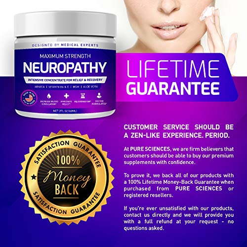Load image into Gallery viewer, Neuropathy Nerve Pain Relief Cream - Maximum Strength Relief Cream for Foot, Hands, Legs, Toes Includes Arnica, Vitamin B6, Aloe Vera, MSM - Scientifically Developed for Effective Relief 2oz…