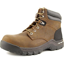 Load image into Gallery viewer, Carhartt Men's Rugged Flex 6" Comp Toe Construction Boot, Brown Oil Tanned Leather, 9.5
