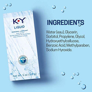 Durex Invisible Condom, 16 ct & K-Y Liquid Lubricant 5 oz 1 ea