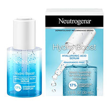 Load image into Gallery viewer, Neutrogena Hydro Boost Hyaluronic Acid Serum with 17% Hydration Complex, Lightweight Daily Hyaluronic Acid Facial Serum for Dry Skin, Oil-Free Fragrance-Free, 1 Fl Oz
