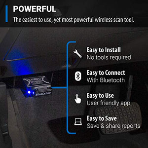 BlueDriver Bluetooth Pro OBDII Scan Tool for iPhone & Android