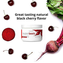 Load image into Gallery viewer, humanN SuperBeets - Circulation Superfood, Concentrated Beet Crystals, Nitric Oxide Boosting Supplement, Vitamin C, Beets Grown in USA, Black Cherry Flavor, 5.3 ounces
