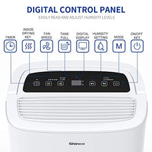 Load image into Gallery viewer, Shinco 3000 Sq.Ft Energy Star Dehumidifier for Medium to Large Rooms and Basements - Quiet Remove Moisture &amp; Control Humidity
