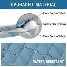 Load image into Gallery viewer, H.VERSAILTEX Sofa Covers L Shape Couch Covers for Sectional Sofa Chaise Lounge Sofa Cover Slipcovers Furniture Protector for Dogs Pets, Non Slip with Straps (X-Large, Reversible Smoke Blue/Smoke Blue)
