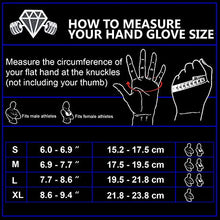 Load image into Gallery viewer, Diamond Cut Muscle Weight Lifting Gloves | Fitness Bodybuilding Workout Gloves for Men &amp; Women | WOD Crossfit | Palm Protection | Support Straps Wrist Band Wraps (Black, Small)

