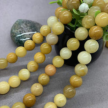 Load image into Gallery viewer, Yellow Aventurine Beads 10mm Round Loose Natural Stone DIY for Jewelry (Yellow Aventurine, 10mm(≈37pcs))
