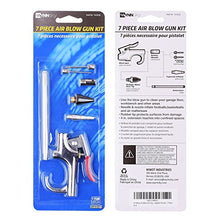 Load image into Gallery viewer, WYNNsky Air Blow Gun Accessory Kit with 5 Interchangeable Nozzles - 7 Pieces Air Compressor Tools Kit

